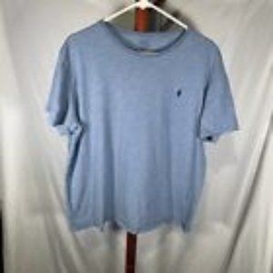 Polo Ralph Lauren Mens Blue Short Sleeve Round Neck Pullover T Shirt Size XL